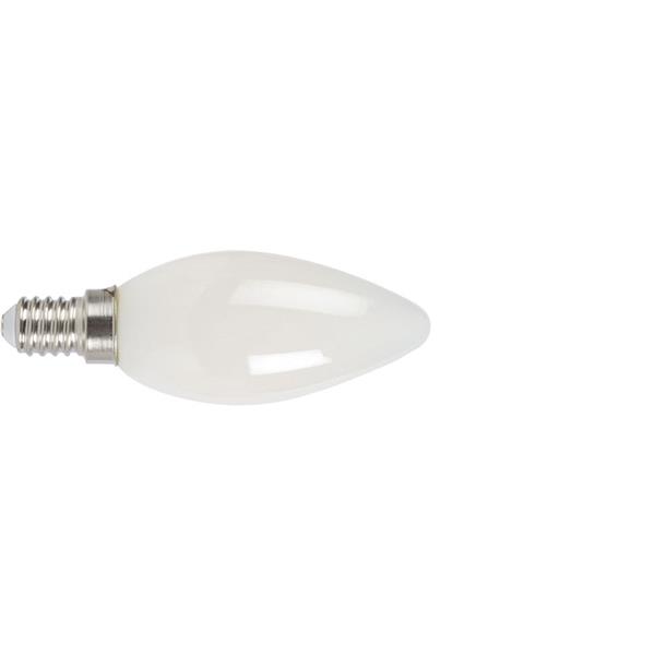 Lámpara classic DUOLEC vela opal.