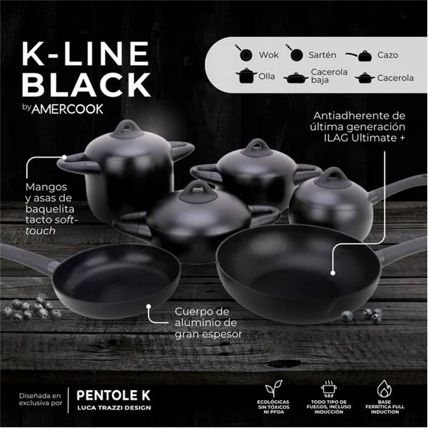 Sartenes y cacerolas AMERCOOK  K-Line