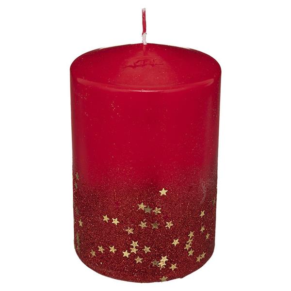 Vela decorativa navideña