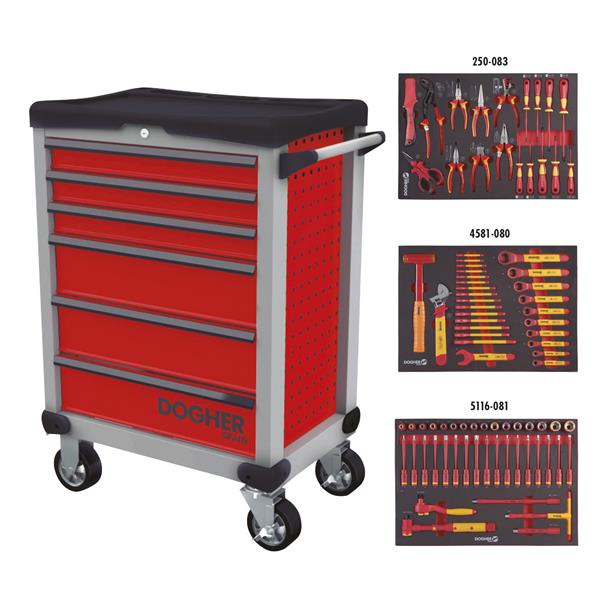 CARRO MECANICO VDE GP-6 CAJONES 84 HTA
