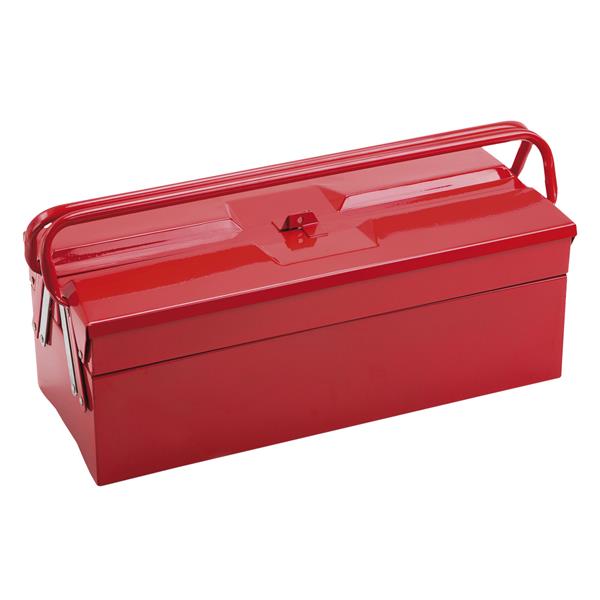 CAJA HERRAMIENTAS METAL 3 BANDEJAS 495x200x240 Dogher