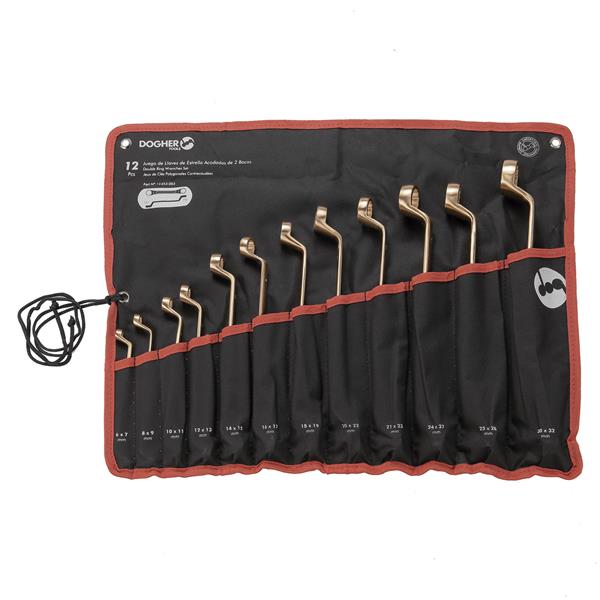 BOLSA 12 LLAVES ESTRELLA ACOD. 75º CU-BE
