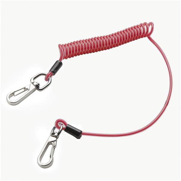 LANYARD 3KG FLEX 2M C/MOSQUET. GIRAT.