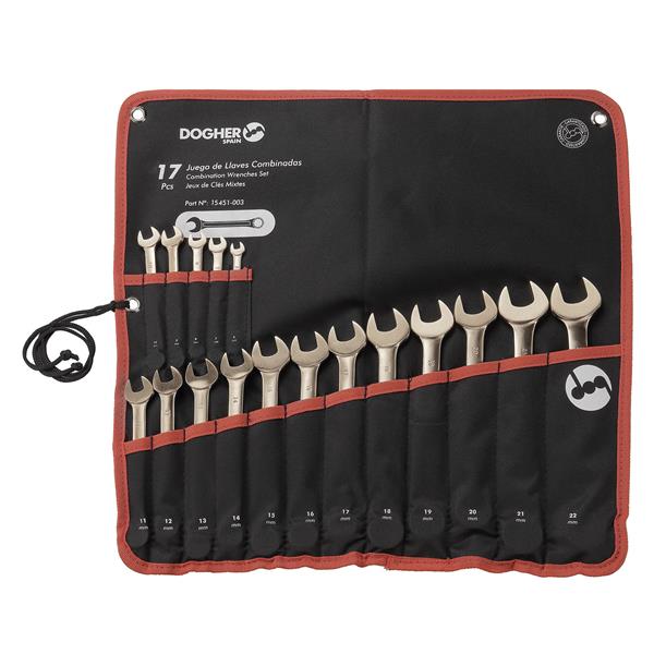 BOLSA NYLON 17 LLAVES COMB 3-22MM AL-BR