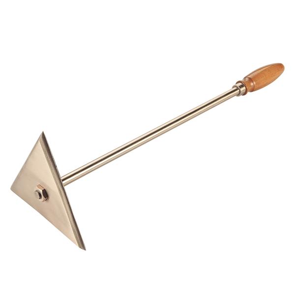 RASQUETA TRIANGULAR 150x470mm Al-BR