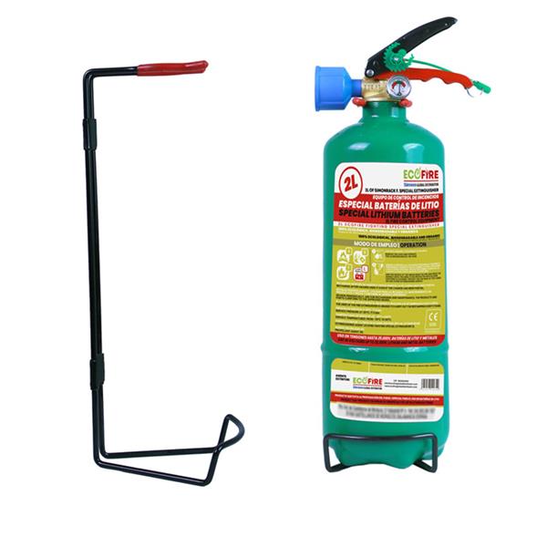 EXTINTOR+SOPORTE ECOFIRE 2 LTS