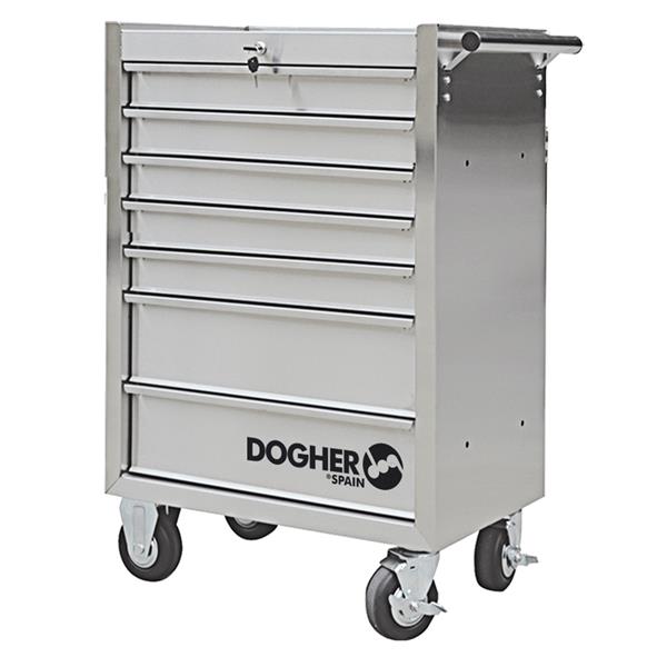 CARRO INOX 7 CAJONES 760x500x1000