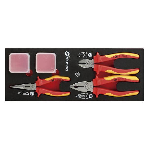 B.COMB.1/4 3 ALICATES AISLADOS VDE