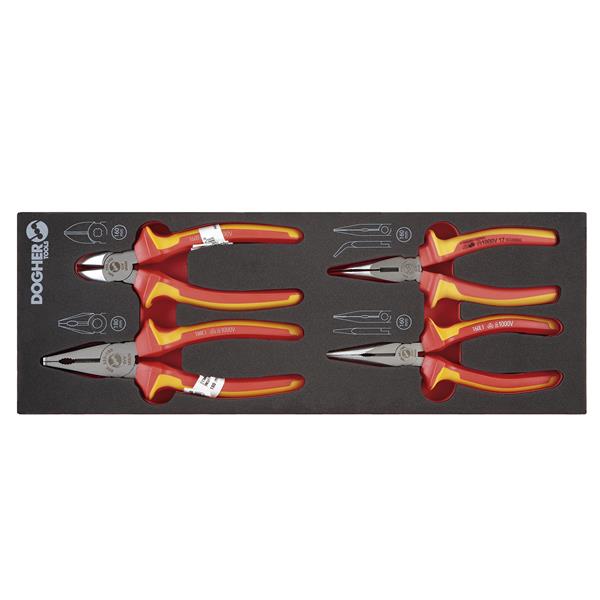 B.COMB.1/4 4 ALICATES VDE PROF.