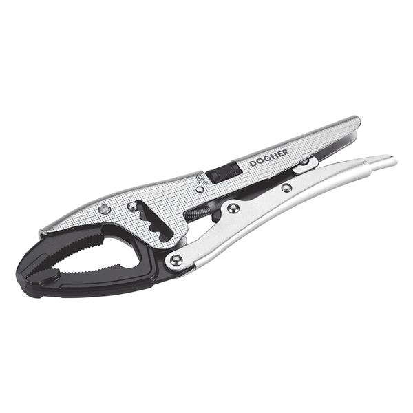 TENAZA FRANCESA GRIP BOCA CURVA 250mm