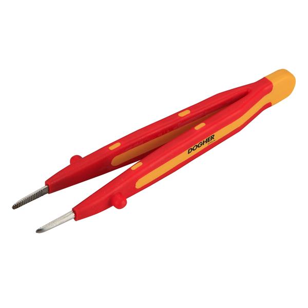 PINZAS AISLADAS 145mm PUNTAS RECTAS