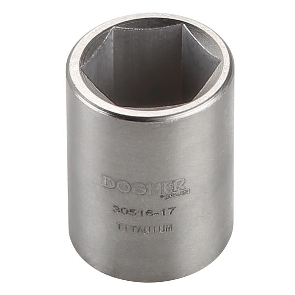 VASO HEXAGONAL 3/8 TITANIO 15