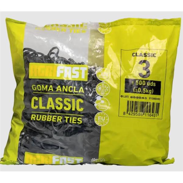 GOMA ANCLA CLASSIC Nº5 BOLSA  6500 Uds.