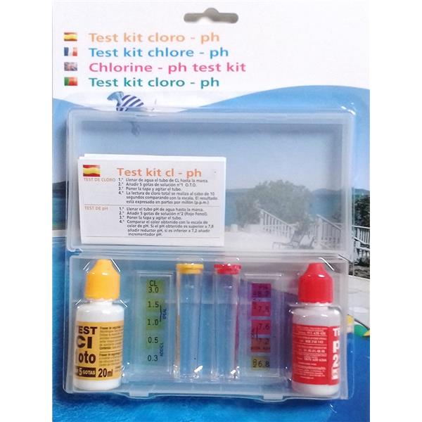 TEST-KIT PH CLORO PQS