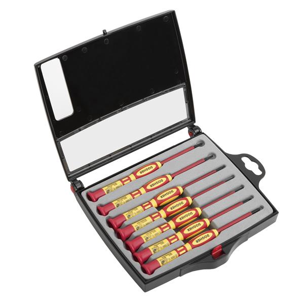 JUEGO DEST. PRECIS. 65MM 7 PZAS VDE