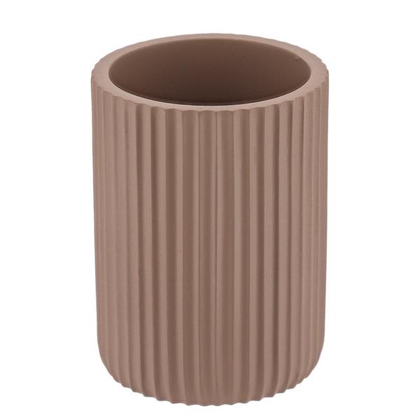 VASO ESTRIADO POLIRESINA CAPUCINO