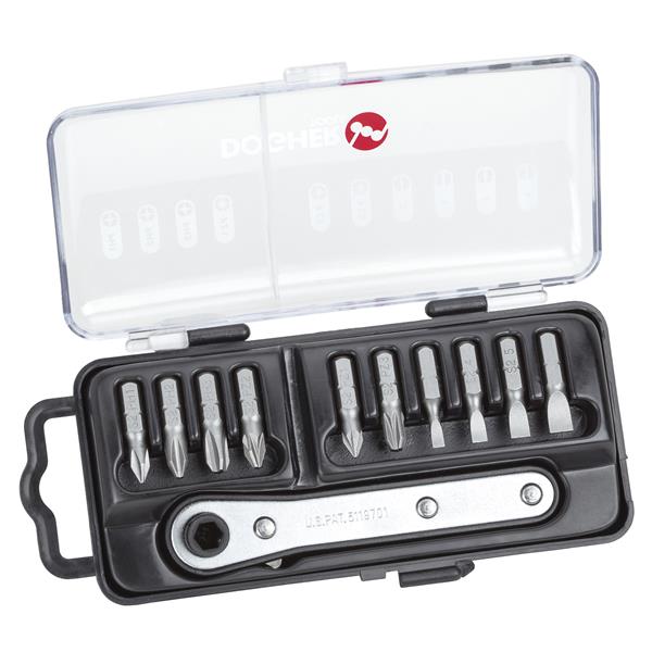 ESTUCHE PUNTAS ATOR&LLAVE CARRACA 11PZAS