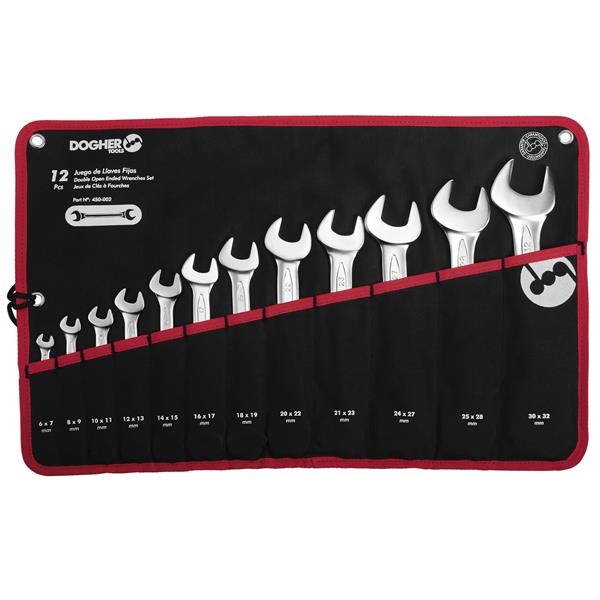 BOLSA NYLON 12 LLAVES PLANAS DOBLE BOCA 6x7 - 30x32 Dogher