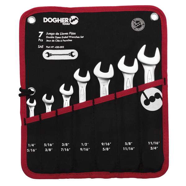 BOLSA NYLON LLAVE DOBLE BOCA 7PZAS VACIA