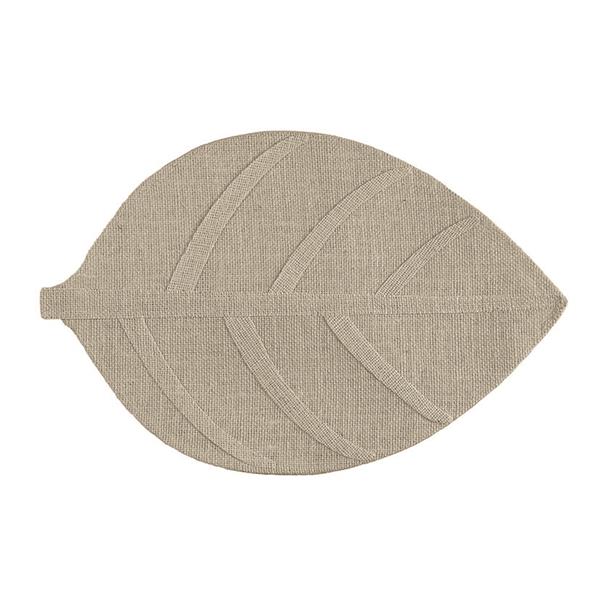 MANTEL INDIVIDUAL HOJA BLANCA