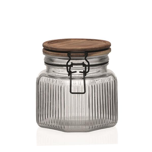 BOTE C/TAPA 800ML.ACACIA.11,3X12,1X12,4