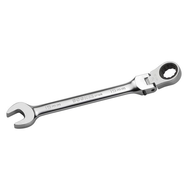 LLAVE COMBINADA CARRACA FLEXIBLE CrV 24