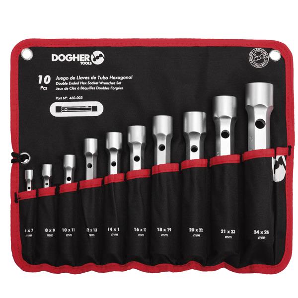 BOLSA NYLON LLAVE TUBOHEX 10PZAS VACIA