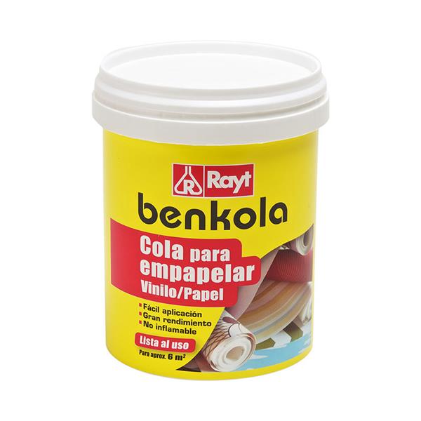 COLA EMPAPEL. LISTA USO.PAPEL/VINIL 1 KG