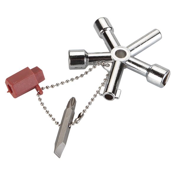 LLAVE CABINA 5in1 AGUA,GAS,ELEC