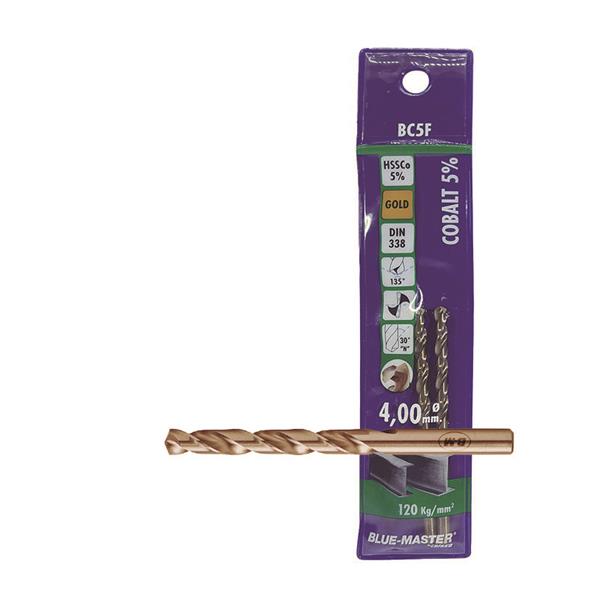BROCA DIN 338 HSS-CO RECT. 2,00MM.2UDS.