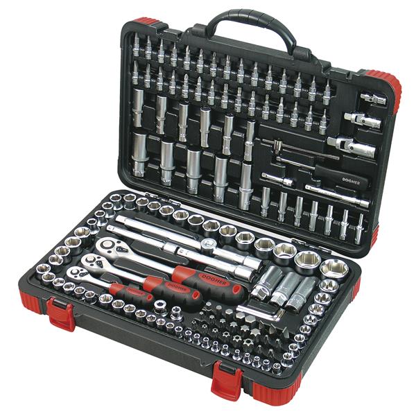 MALETIN MIXTO V.HEX 1/4&3/8&1/2 151PZAS