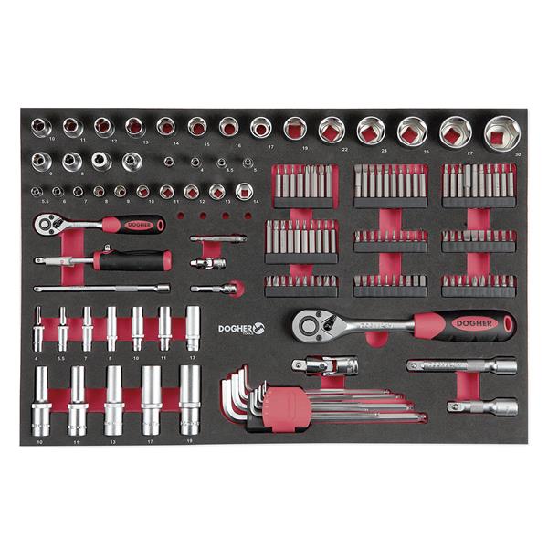 B. COMB. MULTIHERRAMIENTA 155PCS ENTERA