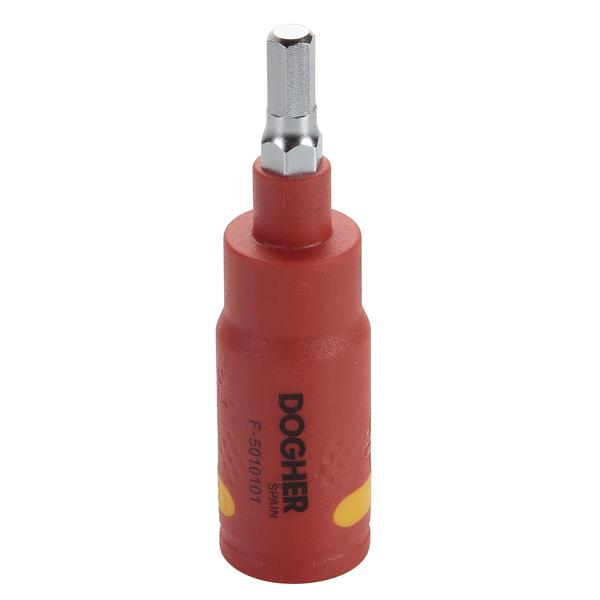 VASO 1/4 CON PUNTA VDE HX6X66MM