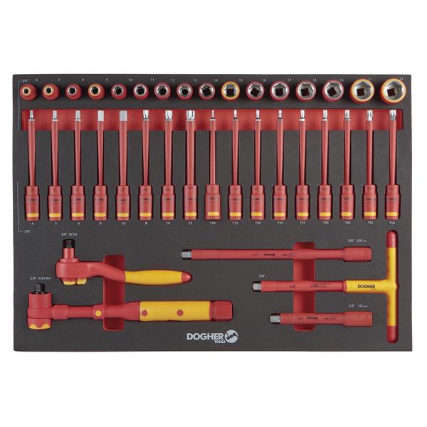 B.COMB.38PCS V.VDE.HEX. ACCES.3/8 ENTERA