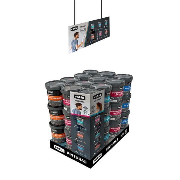 PACK PINTURAS RATIO EXPERT 15L+PLVS