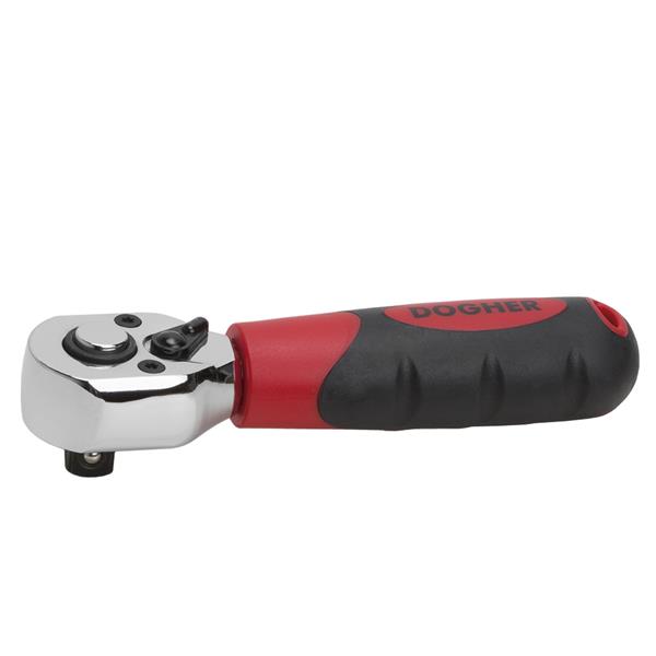 LLAVE CARRACA REVERSIBLE CORTA 3/8 72D