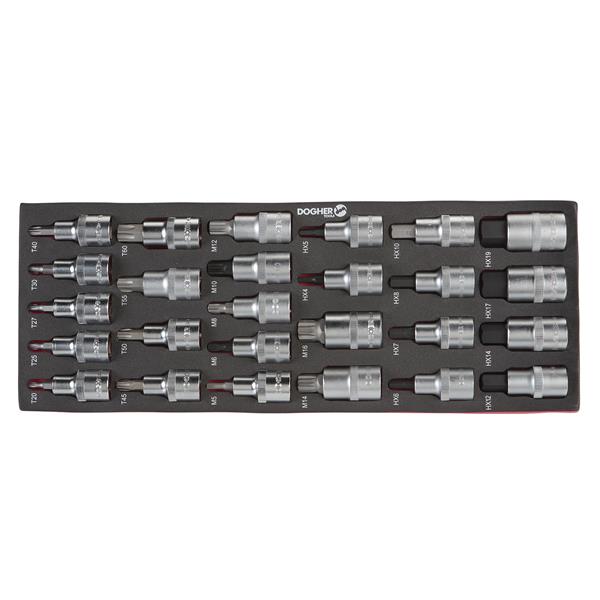 BASE COMB.1/4 26UD.VASOS 1/2 CON PUNTA