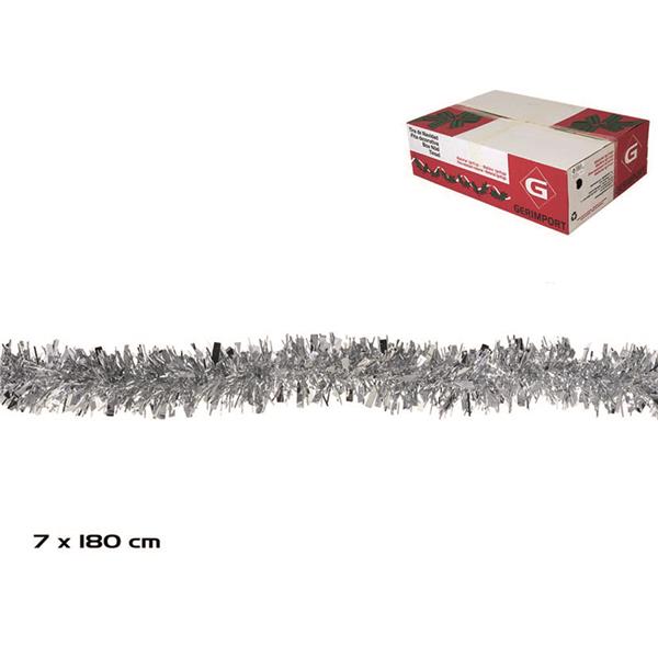 GUIRNALDA PLATA 7X180 CM.