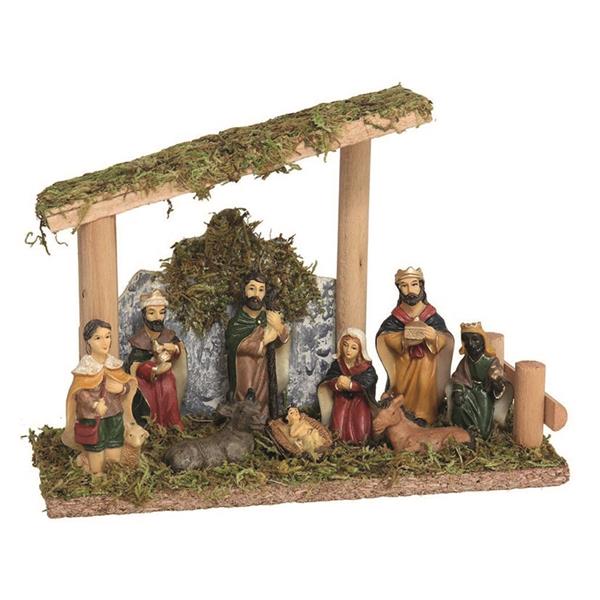 NACIMIENTO 9 PIEZAS. 15 CM.