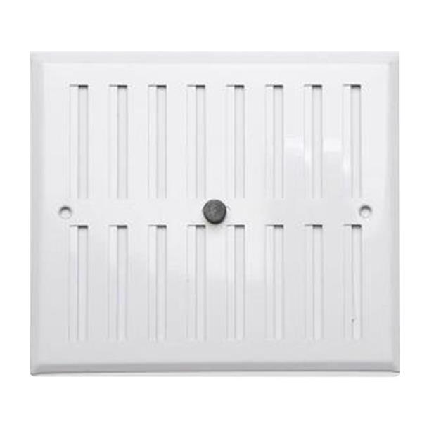 REJILLA VENTILACION REGULABLE 17X19 BL