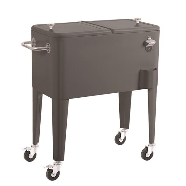 NEVERA VINT. RUEDAS GRIS 56LTS ALASKA