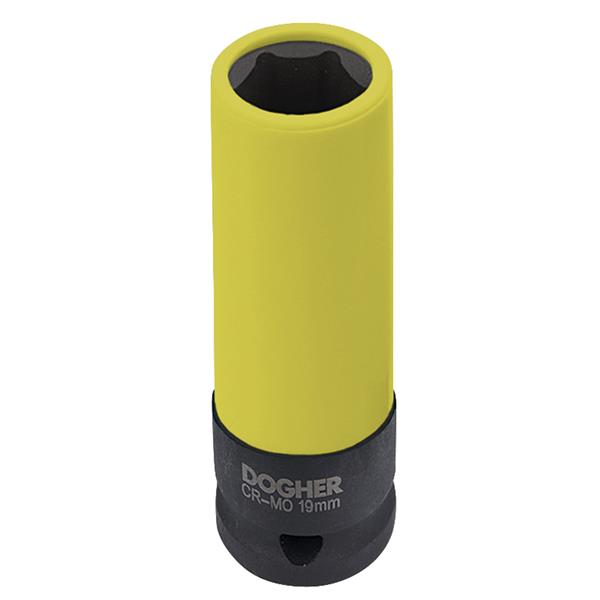 VASO IMPACTO HEXAGONAL 1/2 AMARILLO 19MM