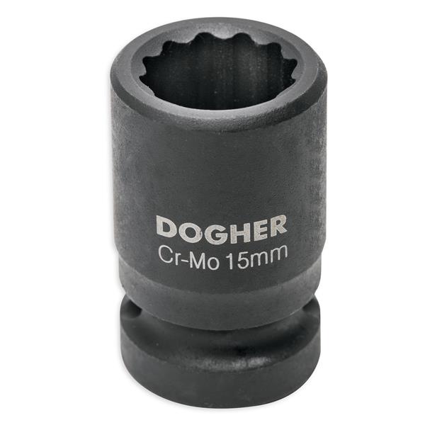 VASO IMPACTO CrMo BI-HEXAGONAL 1/2-17MM