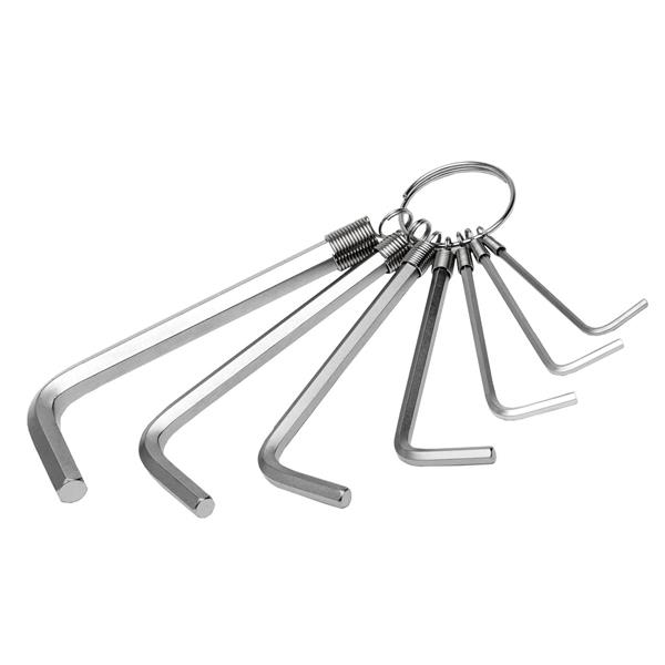 JUEGO LLAVES MACHO HEX ANILLA 7PZAS 2-8