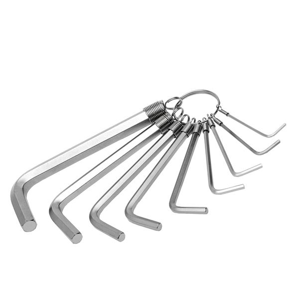JUEGO LLAVES MACHO HEX ANILLA 9PZS1,5-10