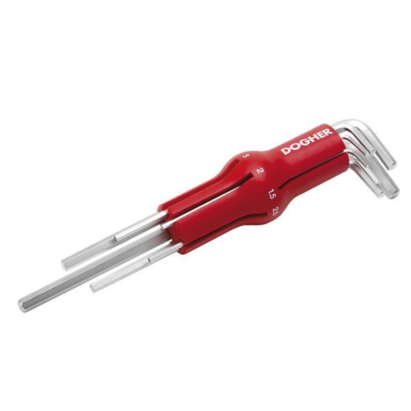 JUEGO LLAVES MACHO HEX 7PZS T/CANUT1,5-6