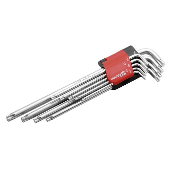 JUEGO LLAVES MACHO TORX XL 9PZAS T10-T50