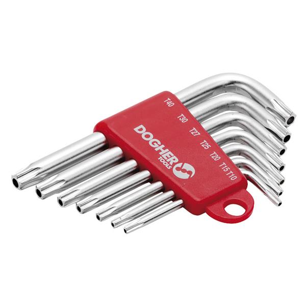 JUEGO LLAVES MACHO 7PZS TS10-TS40