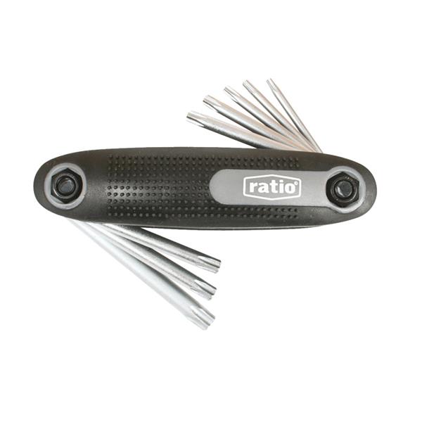 NAVAJA 8 LLAVES TORX SEGURIDAD T...