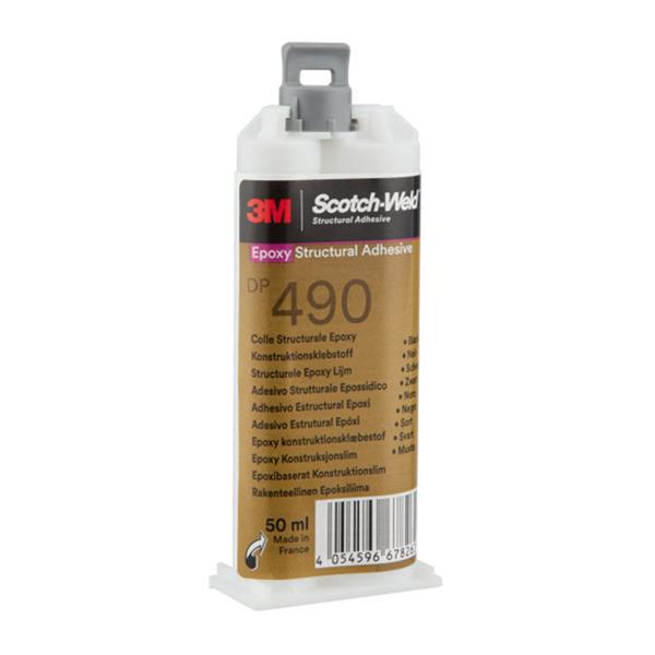 ADHESIVO EPOXI NEGRO DP490. 50 ML